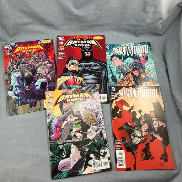 Batman & Robin DC Comic Book Lot 8 Asst Issues 2011+ Eternal Convergence - Picture 2 of 5